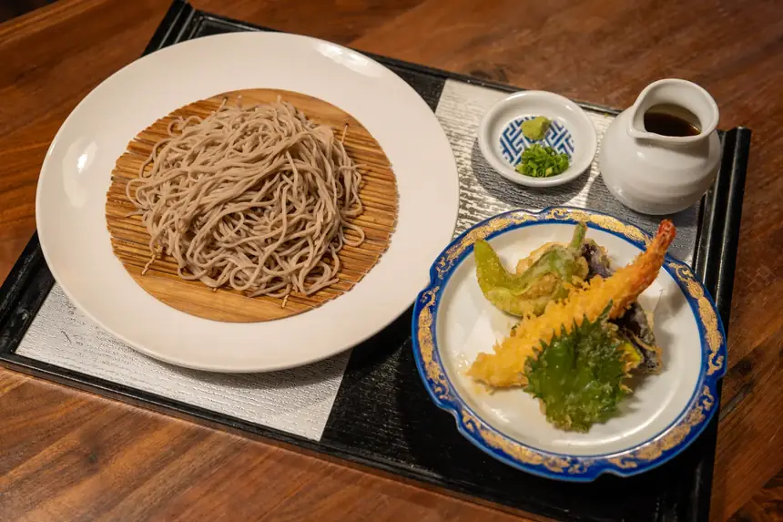 Tempura & chilled soba